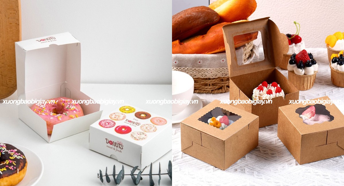 Hộp giấy đựng bánh