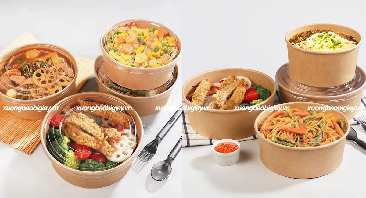 Hộp giấy đựng cơm
