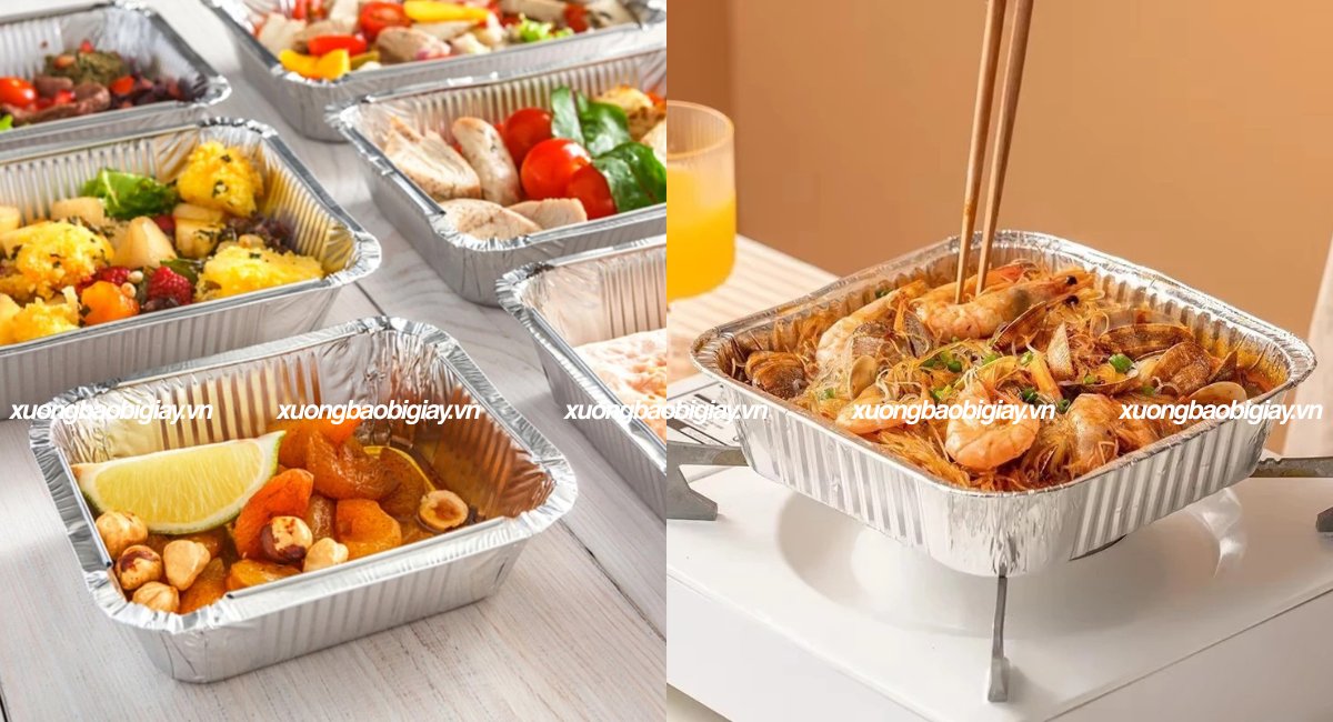 Kích thước khay giấy bạc