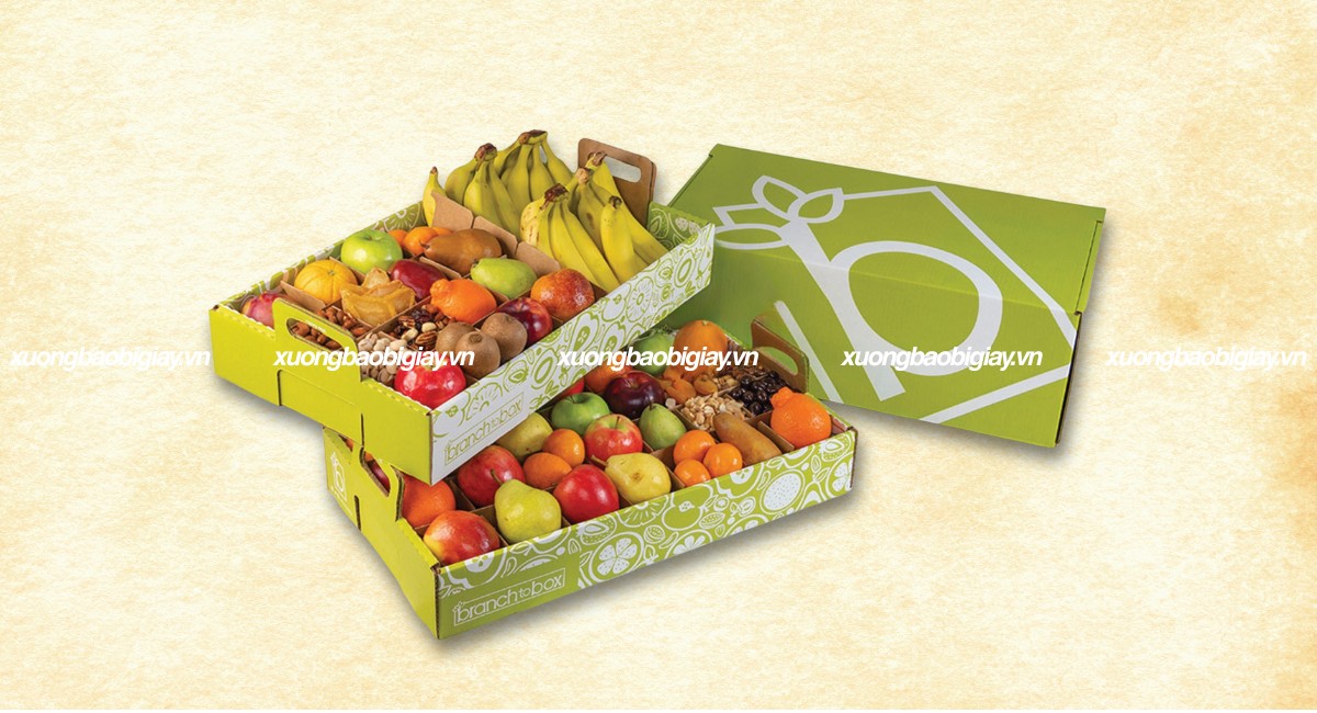 In thùng carton đựng trái cây theo yêu cầu