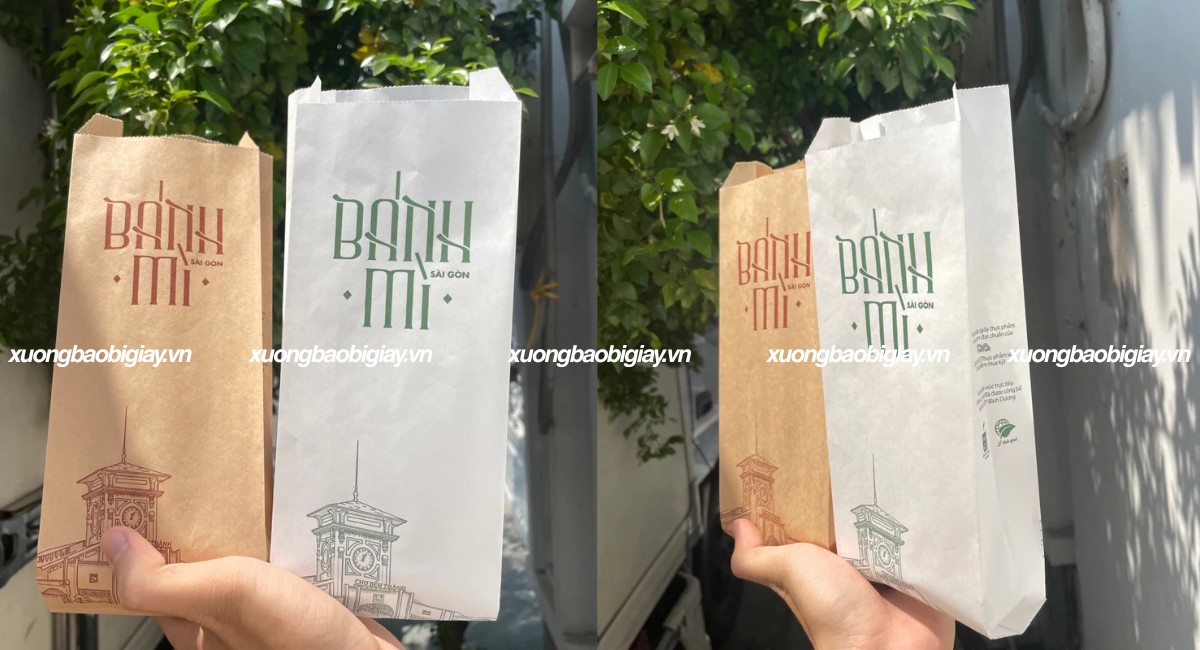 Túi giấy đựng bánh mì