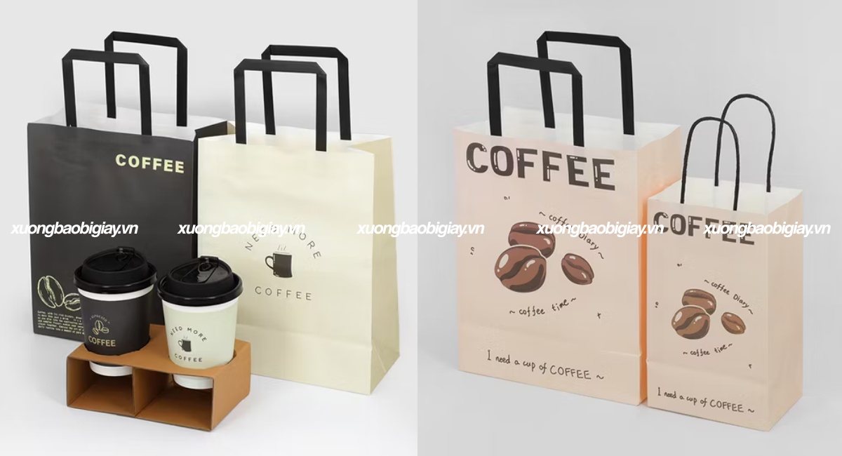 Túi giấy đựng cà phê