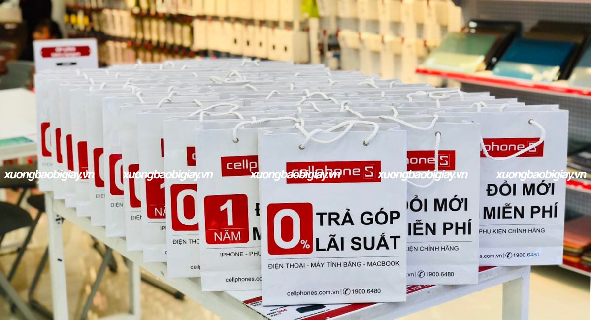 Túi giấy đựng điện thoại