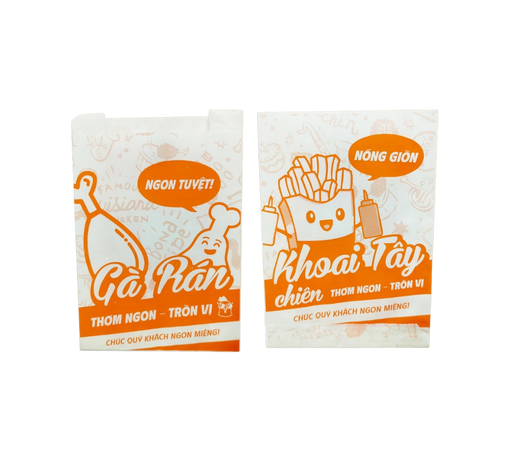 Túi giấy đựng gà rán