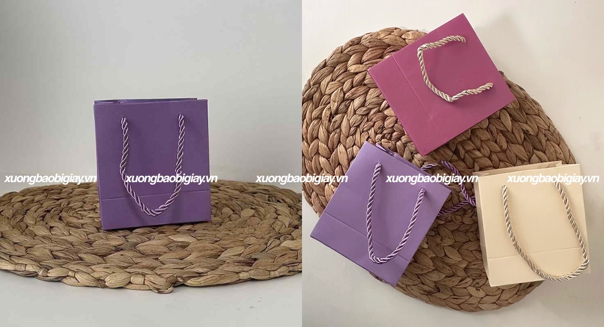 Chất liệu túi giấy đựng quà nhỏ