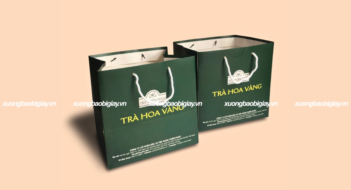 Túi giấy đựng trà