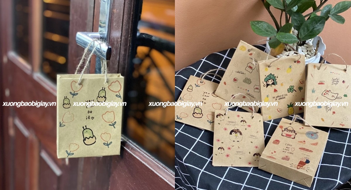 Túi giấy kraft nhỏ