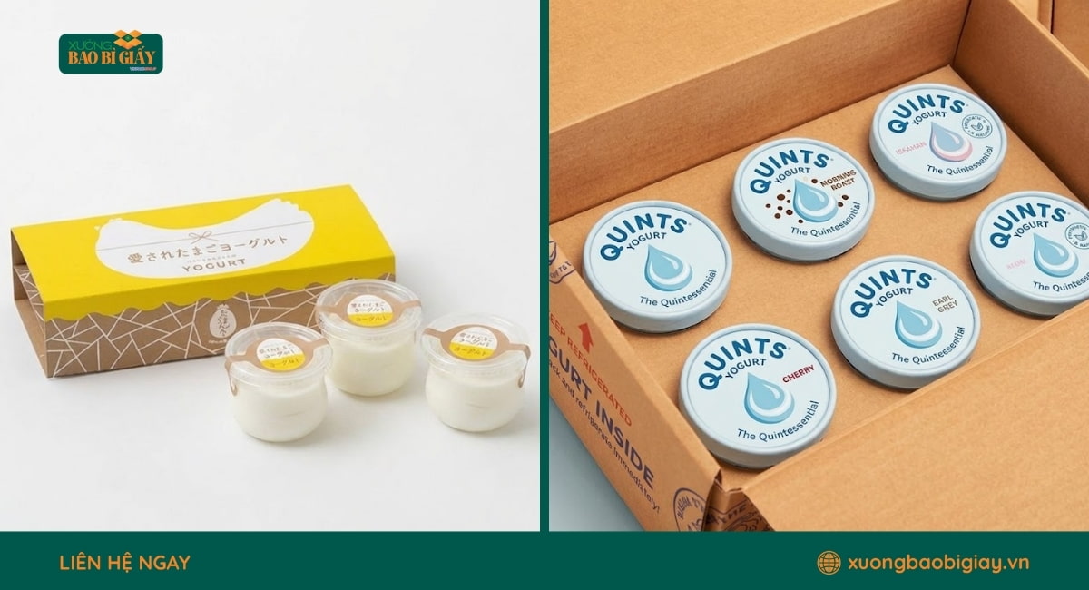 5 mẹo sản xuất hộp giấy đựng sữa chua bền đẹp ấn tượng