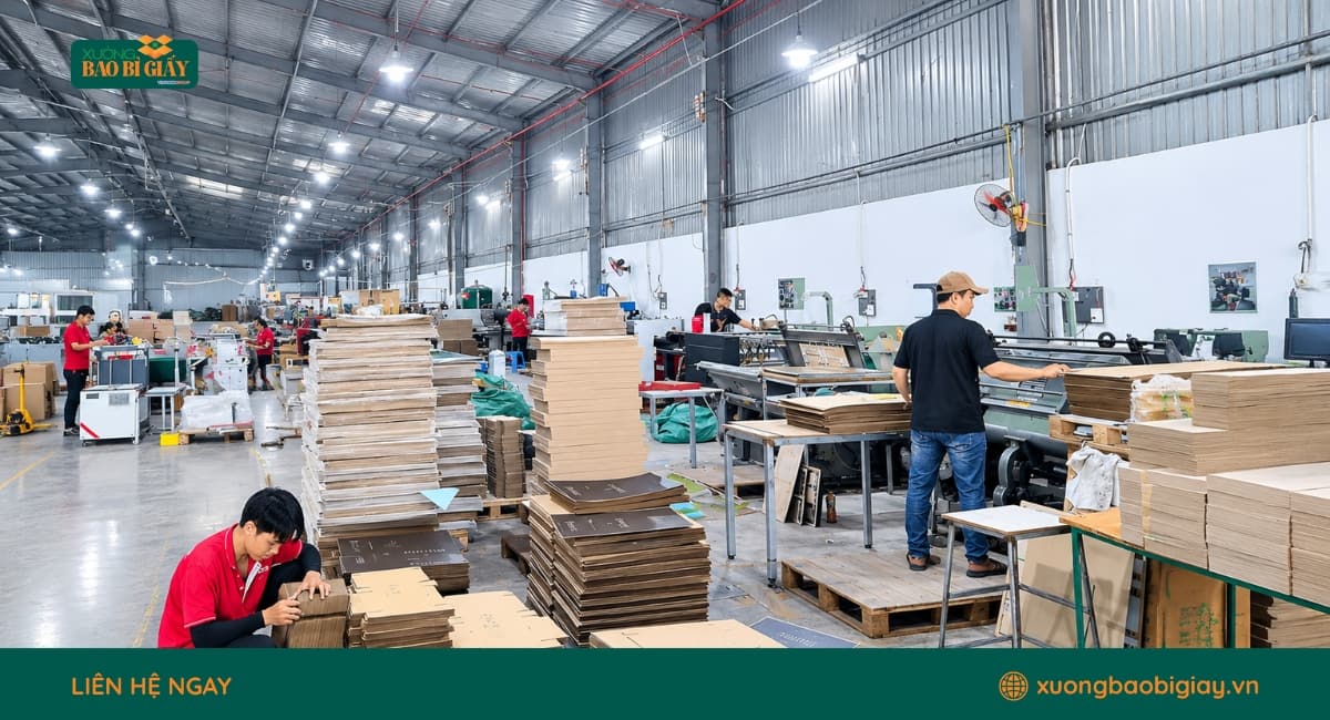Dịch vụ in hộp giấy uy tín tại Xưởng Bao Bì Giấy