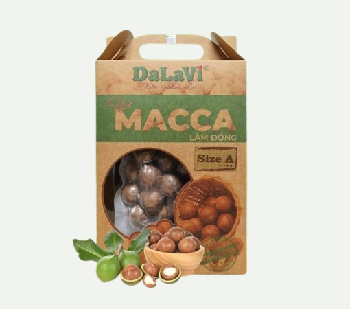 Hộp Giấy Đựng Hạt Macca