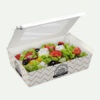Hộp giấy đựng salad in logo thương hiệu