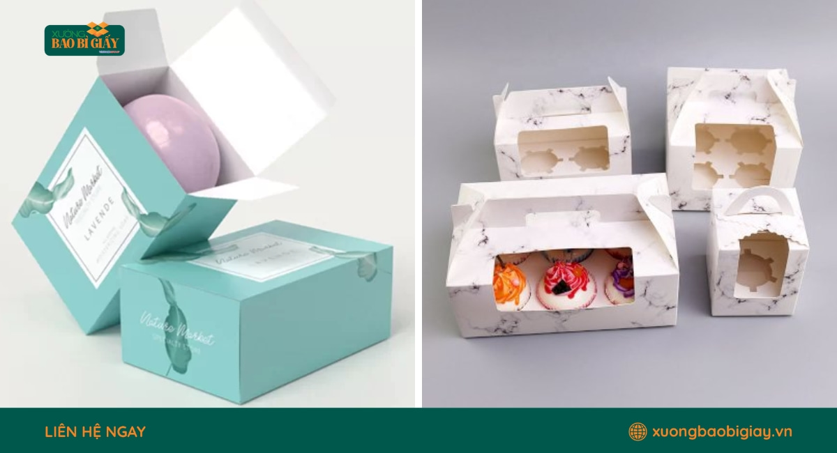 Hộp giấy làm từ chất liệu Ivory giúp nâng cao giá trị sản phẩm