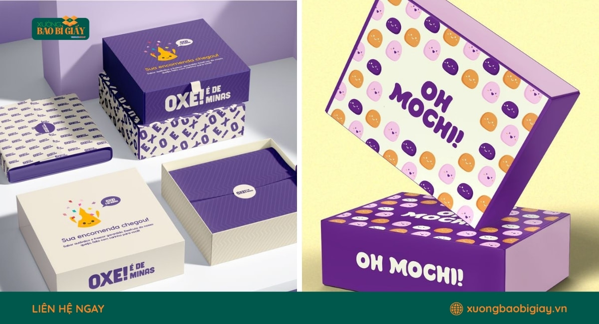 Mẫu in hộp giấy đựng quà tặng cao cấp