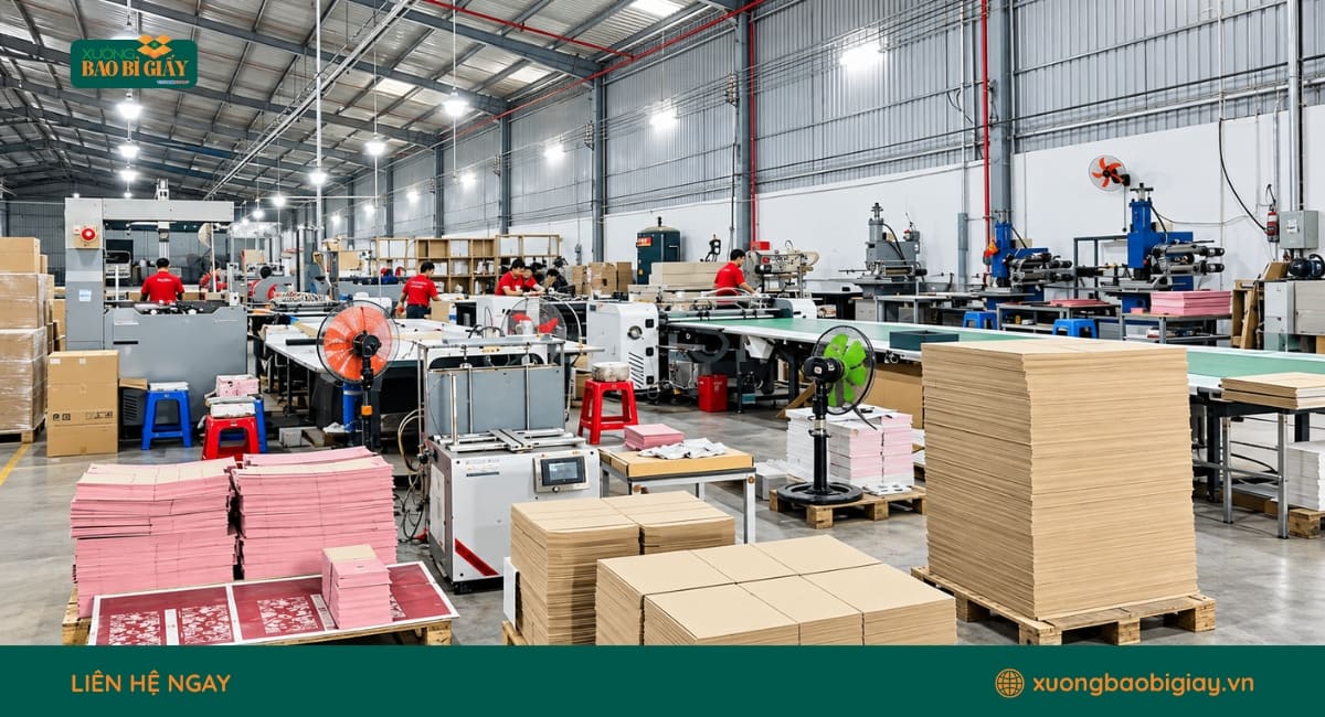 Xưởng in túi giấy theo yêu cầu tại TPHCM