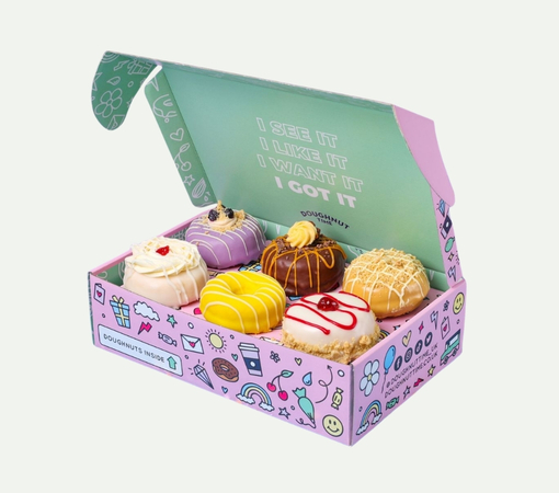 Hộp Giấy Đựng Bánh Donut