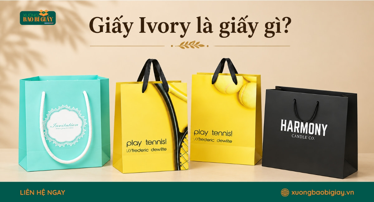 Giấy Ivory Là Giấy Gì? Phân Loại Và Ứng Dụng Của Giấy Ivory