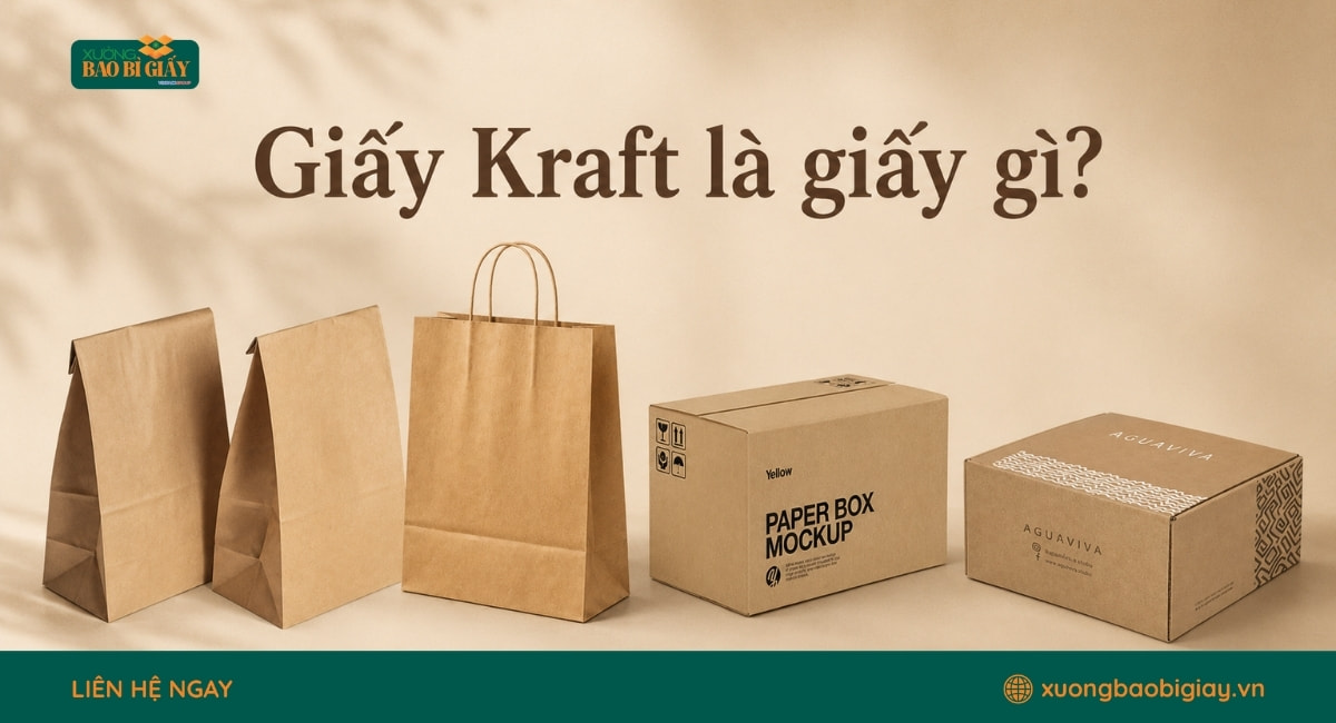 Giấy Kraft Là Giấy Gì? Phân Loại Và Quy Trình Sản Xuất
