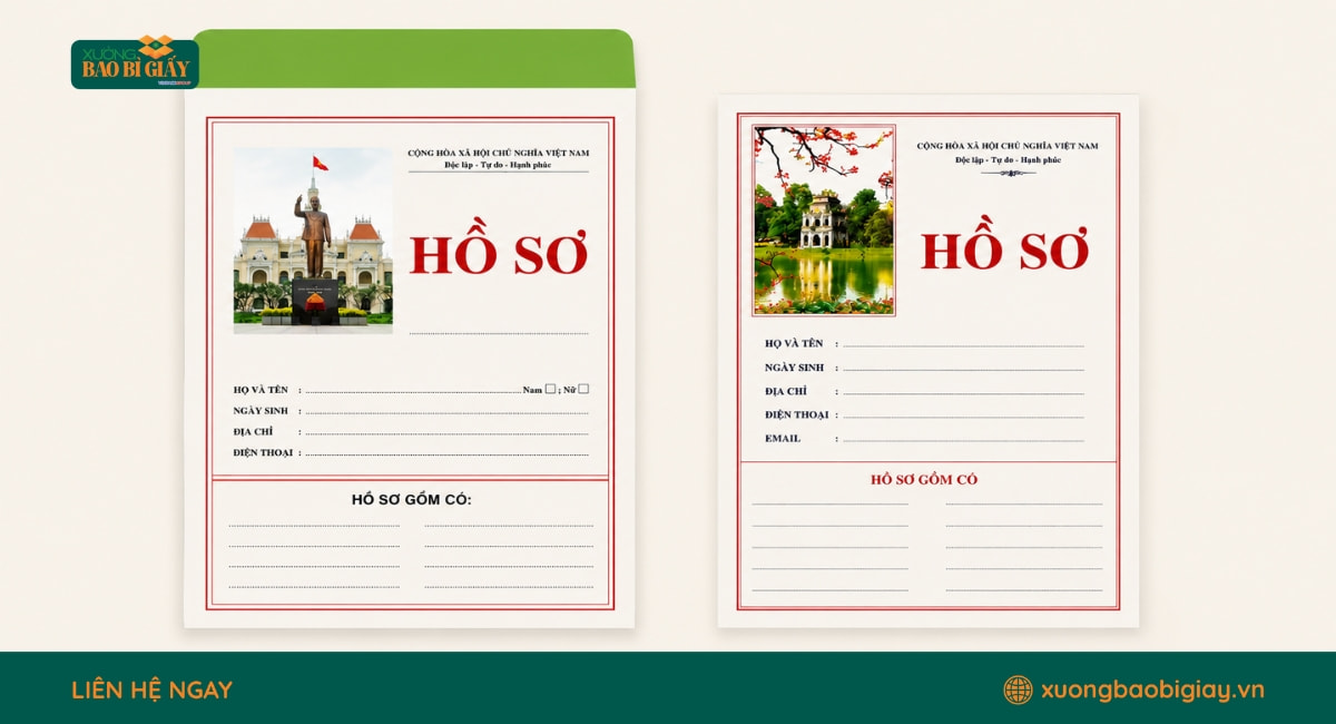 Dịch vụ in túi giấy đựng hồ sơ số lượng lớn, thiết kế theo yêu cầu với chi phí tối ưu cho doanh nghiệp.