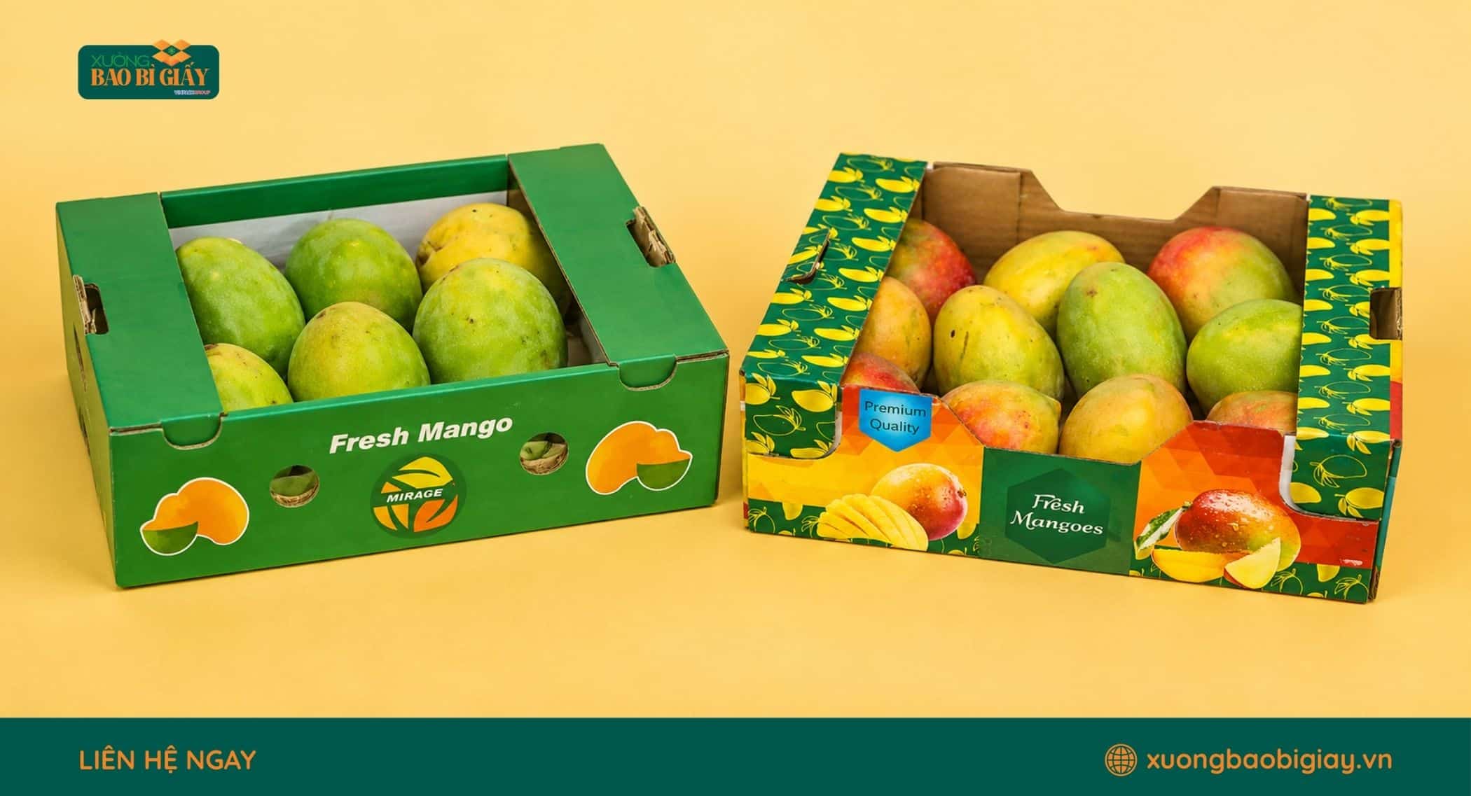 Các tiêu chí cần lưu ý khi lựa chọn thùng carton đóng gói xoài