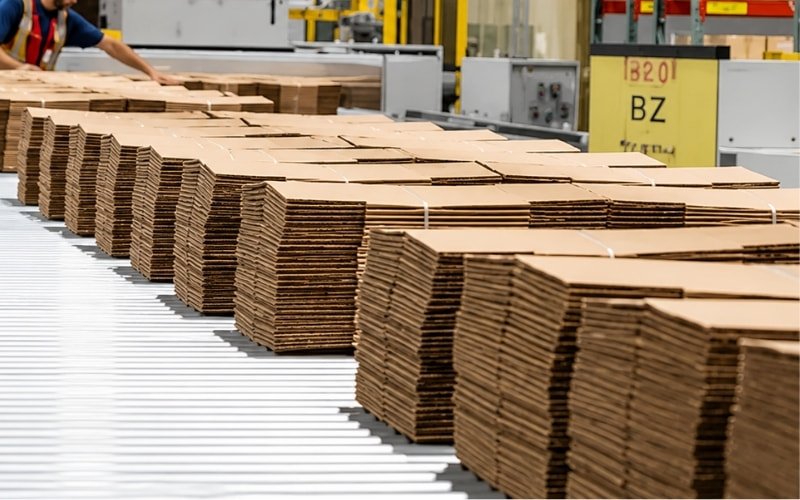 Dây chuyền đóng gói thùng carton chuyên nghiệp