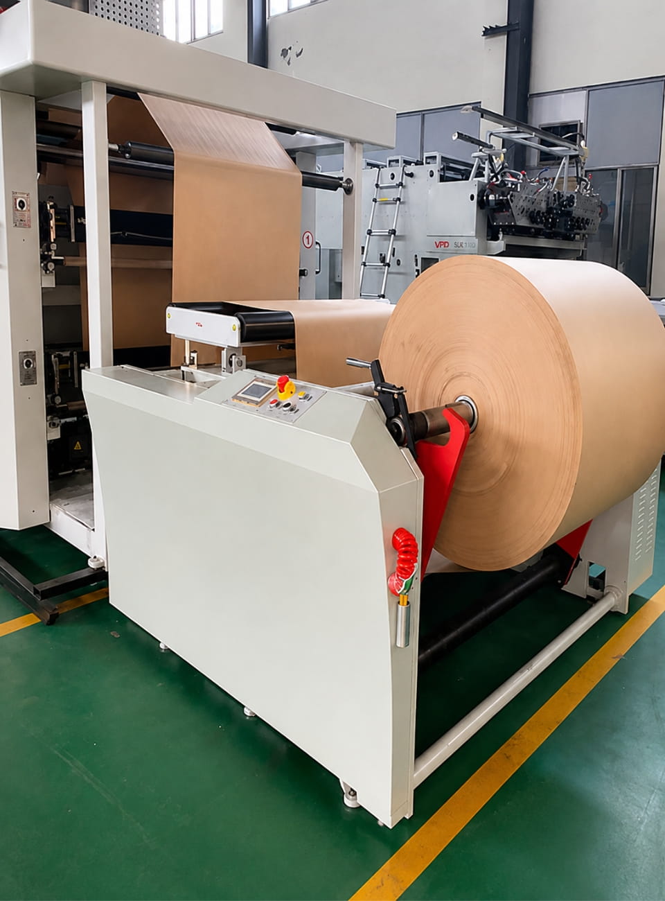 Hệ thống máy móc sản xuất bao bì giấy