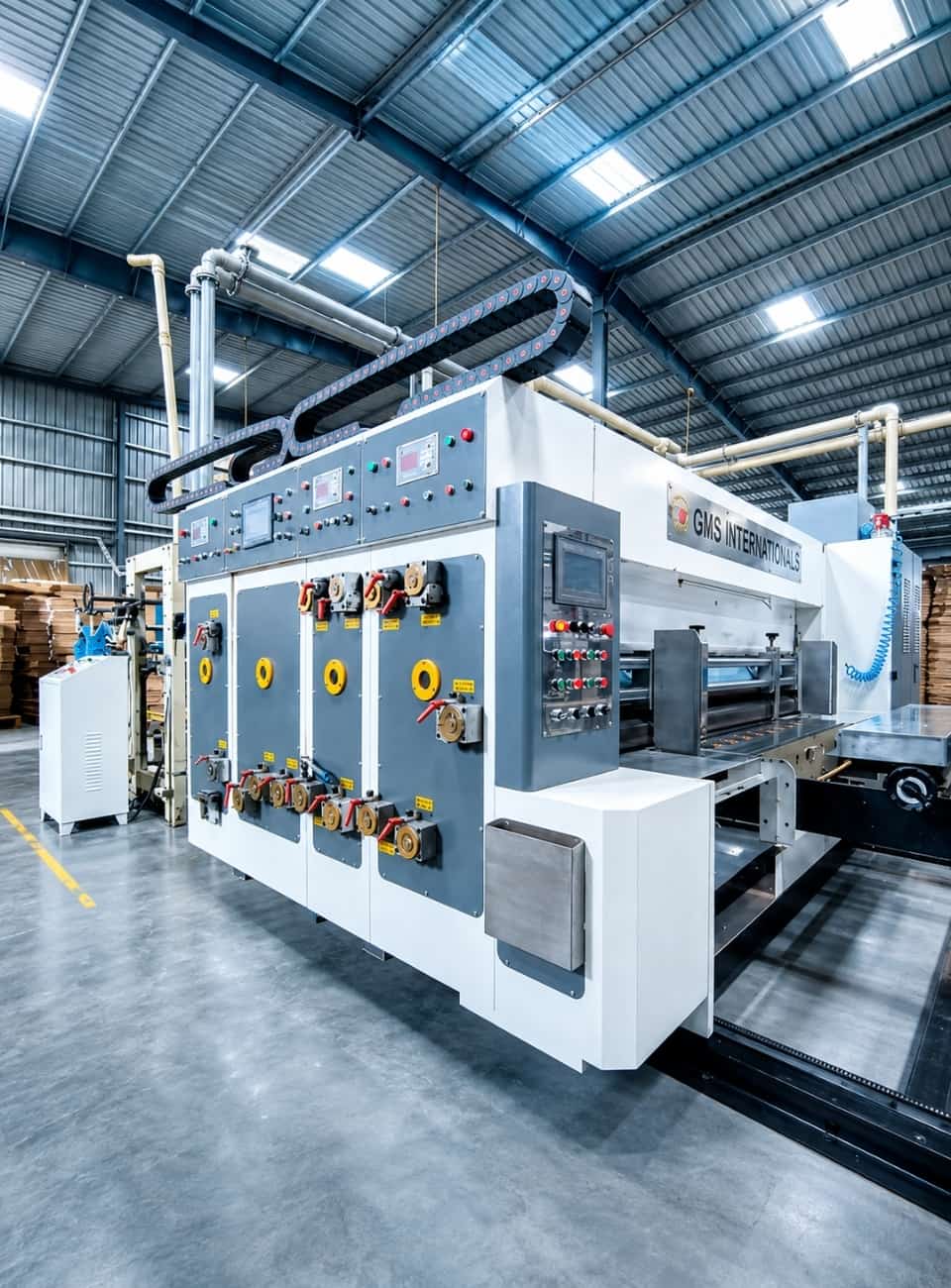 Máy in flexo tại Xưởng Bao Bì Giấy