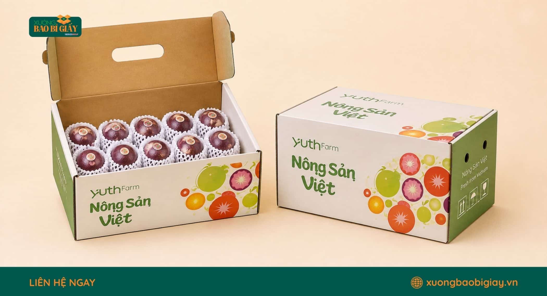 Bao bì carton giúp hạn chế va đập và bảo vệ vú sữa tươi khi vận chuyển