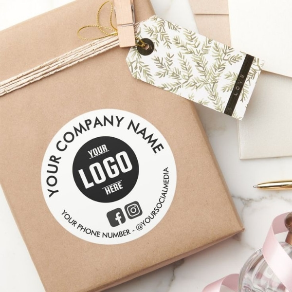 Tem nhãn in logo thương hiệu