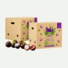 Thùng carton đựng măng cụt theo yêu cầu về kích thước, kết cấu và quy cách in