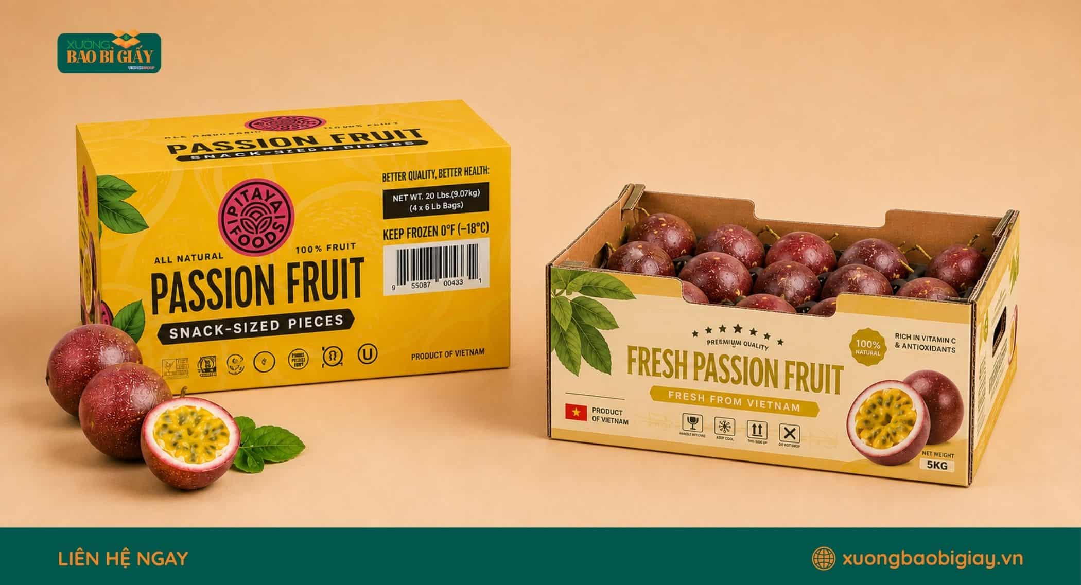 Tiêu chuẩn kỹ thuật sản xuất thùng carton đựng chanh dây