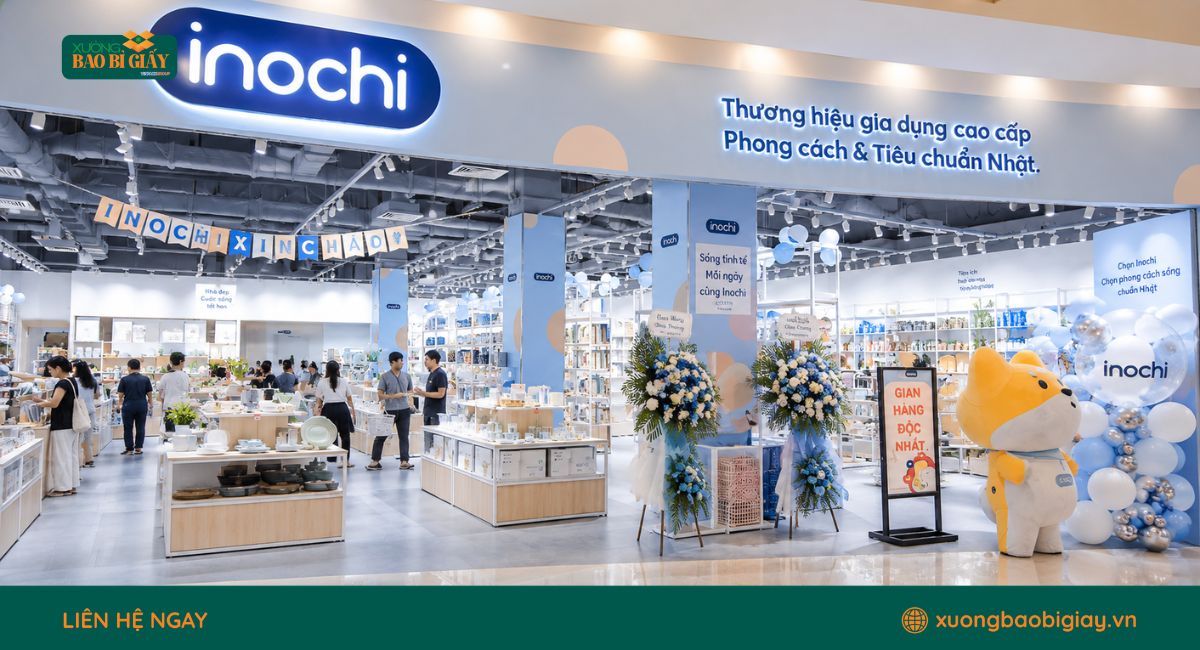Túi Giấy Inochi Đựng Đồ Gia Dụng Cao Cấp Nhật Bản