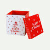Hộp giấy đựng quà Noel in theo yêu cầu về màu sắc, họa tiết, thông điệp và nhận diện thương hiệu.