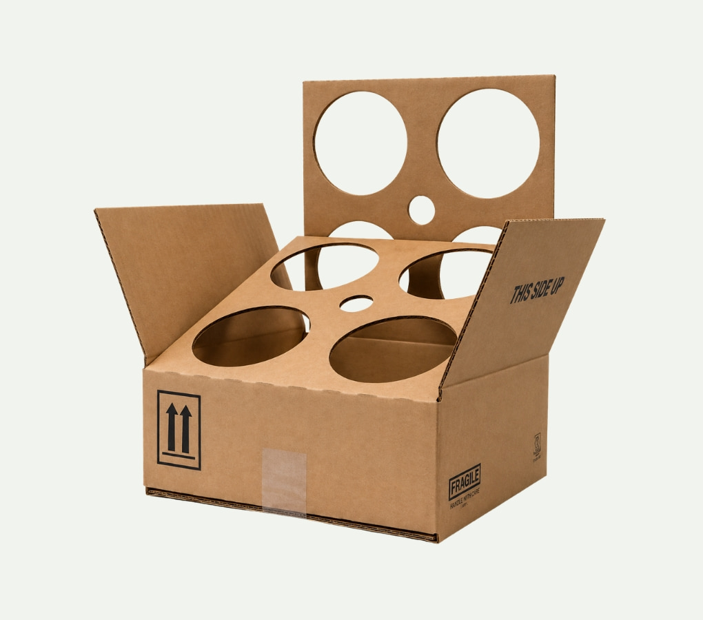 Thùng Carton Đựng Sơn