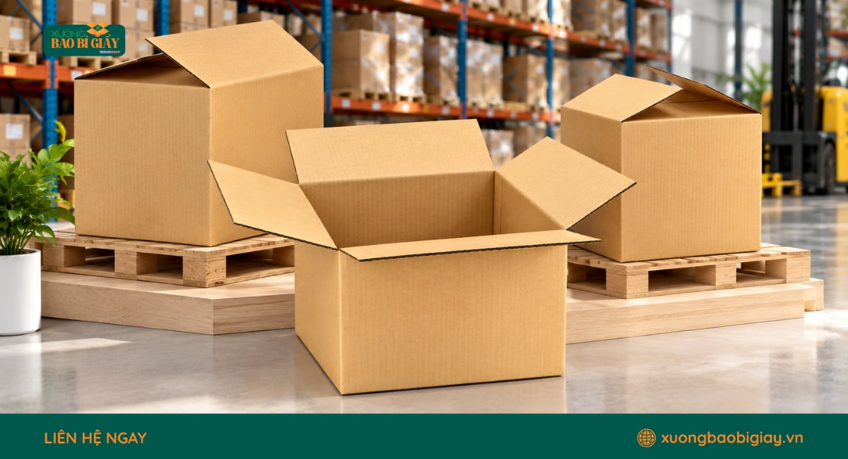 Cách bảo quản thùng carton đối khẩu trong kho