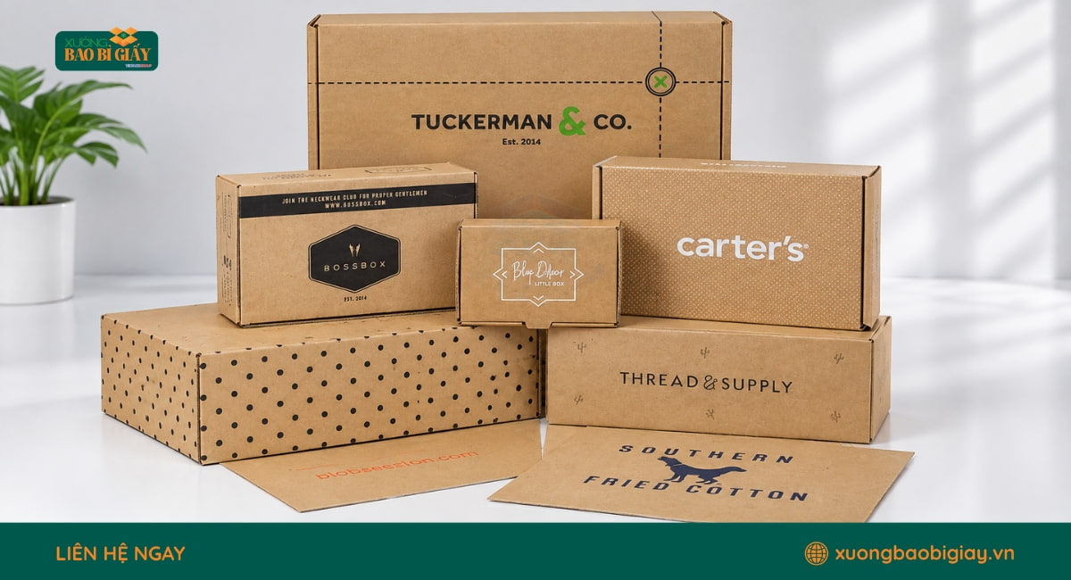 Công nghệ in Flexo, Offset và kỹ thuật số trên thùng carton nhỏ