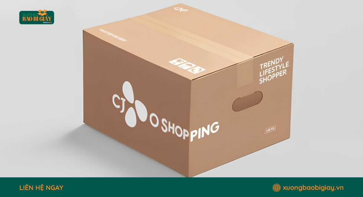 Hộp giấy carton đóng gói sản phẩm chắc chắn, an toàn