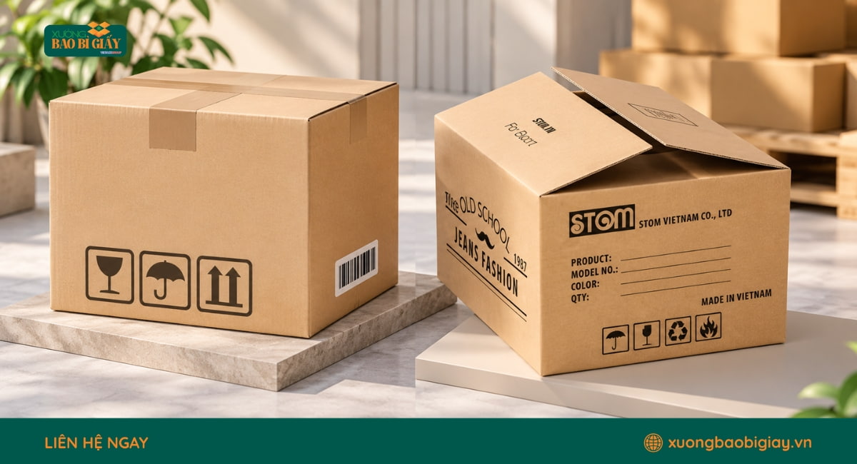 Vai trò của các ký hiệu trên thùng carton