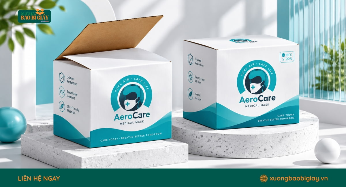 Thông tin sản phẩm thùng carton nắp chồm