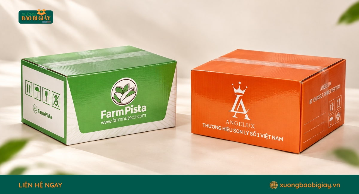 Ưu điểm của thùng carton cán màng chống thấm khi bảo quản hàng hóa