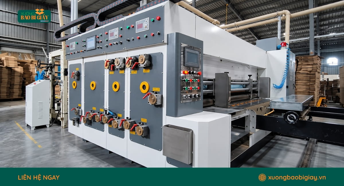 Xưởng sản xuất túi giấy ngang theo yêu cầu tại TP.HCM